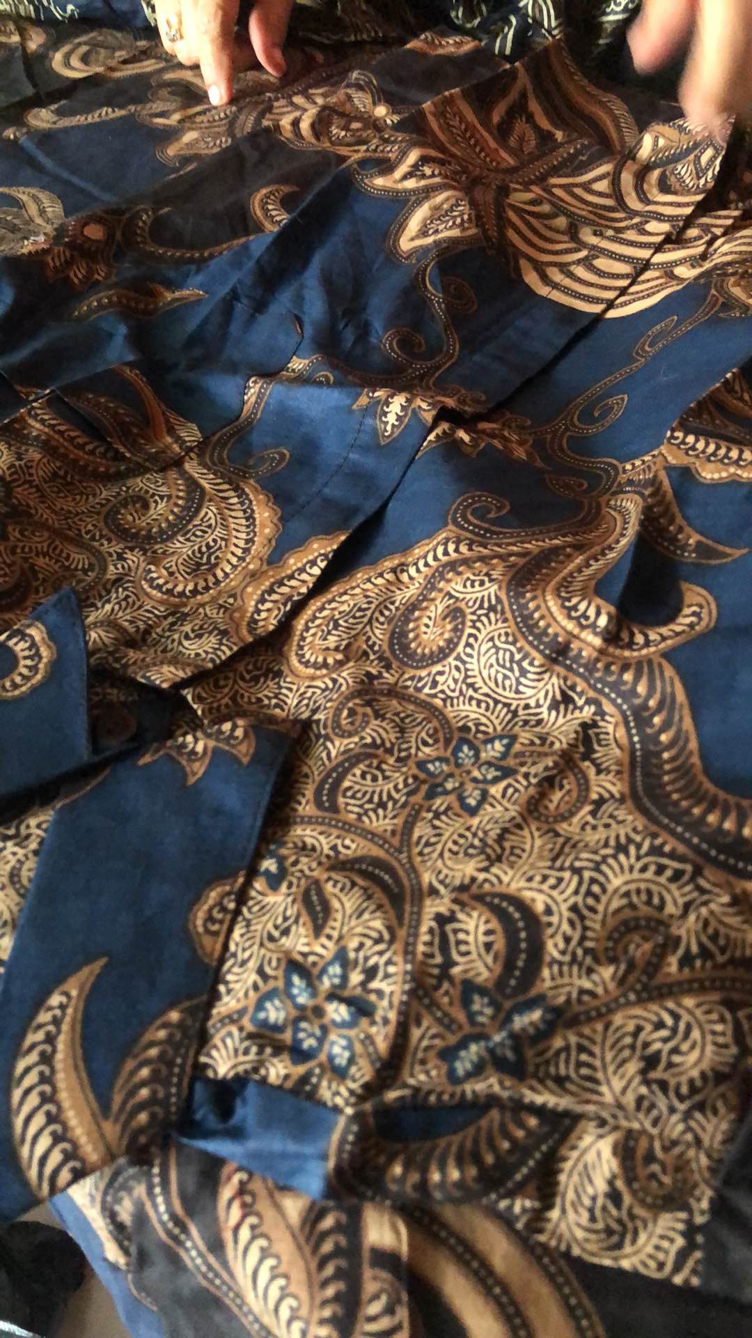 Cod Kemeja Batik Anak Lengan Panjang S M L Xl Baju Batik Anal Lengan Panjang