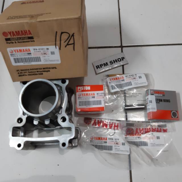 Paket Cylinder Blok-Blok Seher Yamaha Vixion Lama-Vixion New Asli