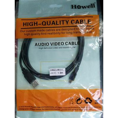 KABEL USB 5PIN HOWELL 1,5M