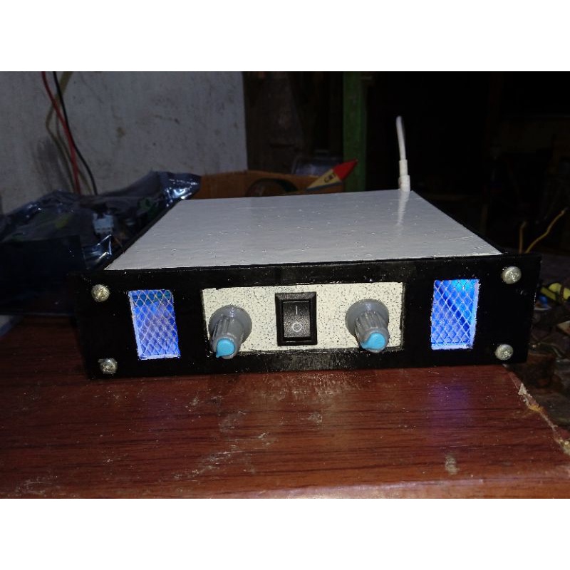 amplifier power rakitan pam8403 streo bas dahsyat bersih nyaring bas mantap