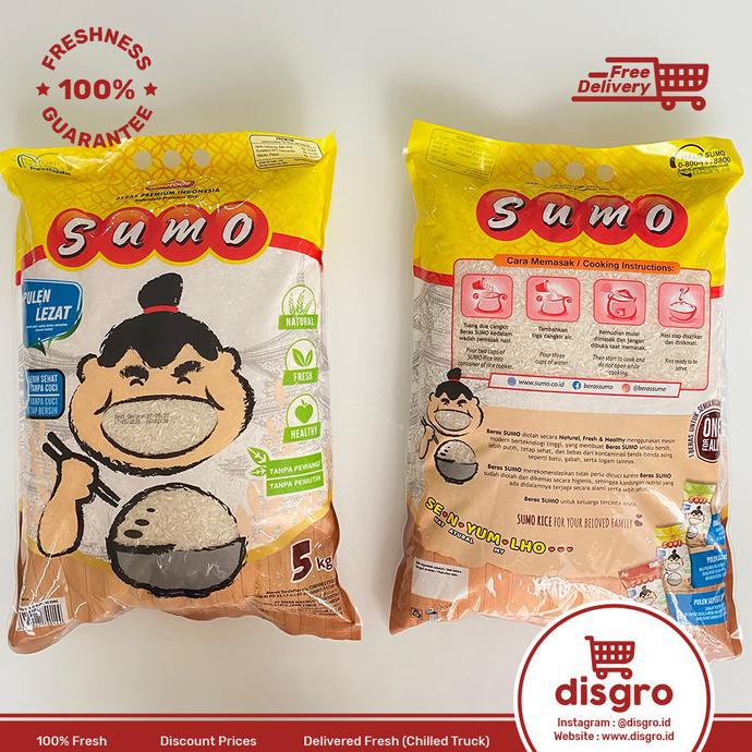 

Ready Stok Beras sumo kuning 5 kg beras sumo 5kg beras premium Terlaris