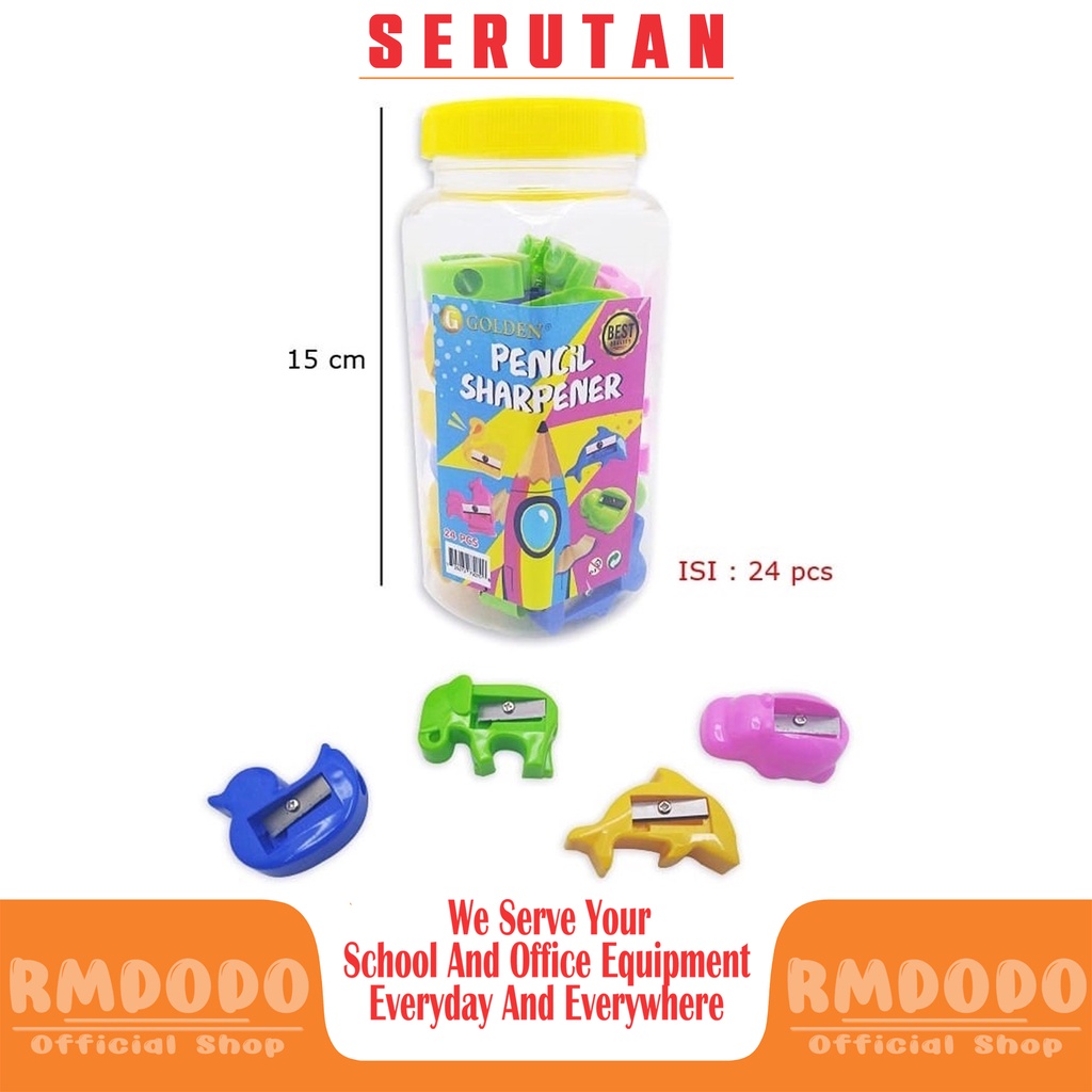 

Rmdodo Rautan Pensil / Serutan Pensil / Sharpener Pencil Gambar Hewan Satuan