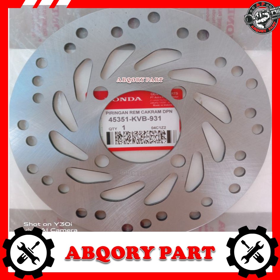 ABQORY PART___PIRINGAN CAKRAM DEPAN BEAT VARIO 125150110 OL &amp; SEMUA MOTOR MATIC