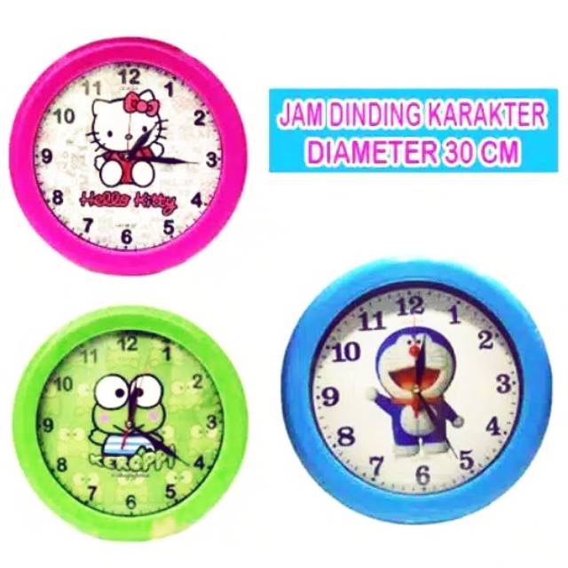 JAM DINDING KARAKTER FREE BUBLE WRAP