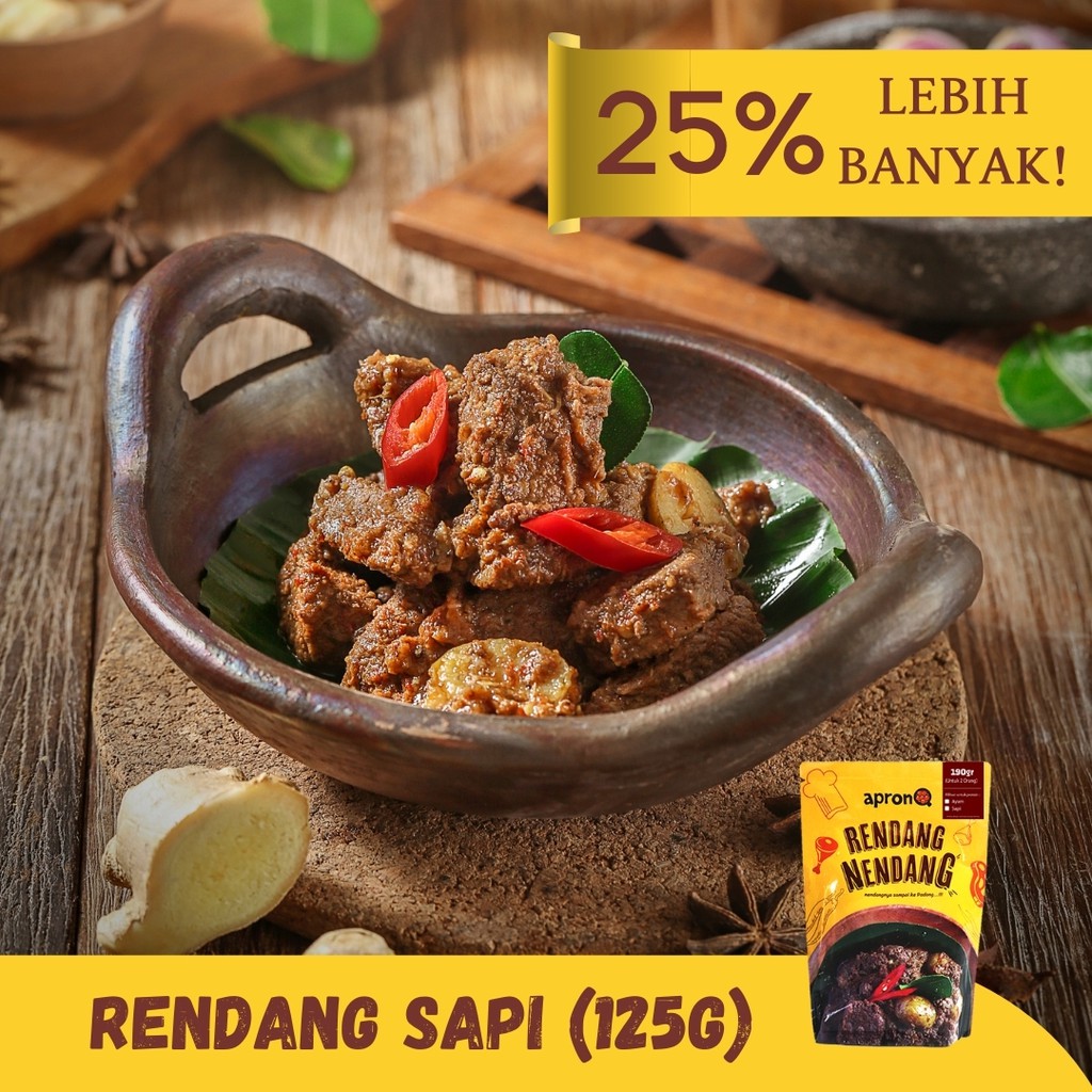 

APRONQ RENDANG NENDANG SAPI 125 GRAM (SMALL)