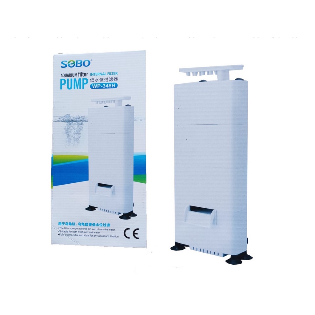 SOBO WP 348H Internal FIlter Aquarium Filter Pompa Filter Gantung