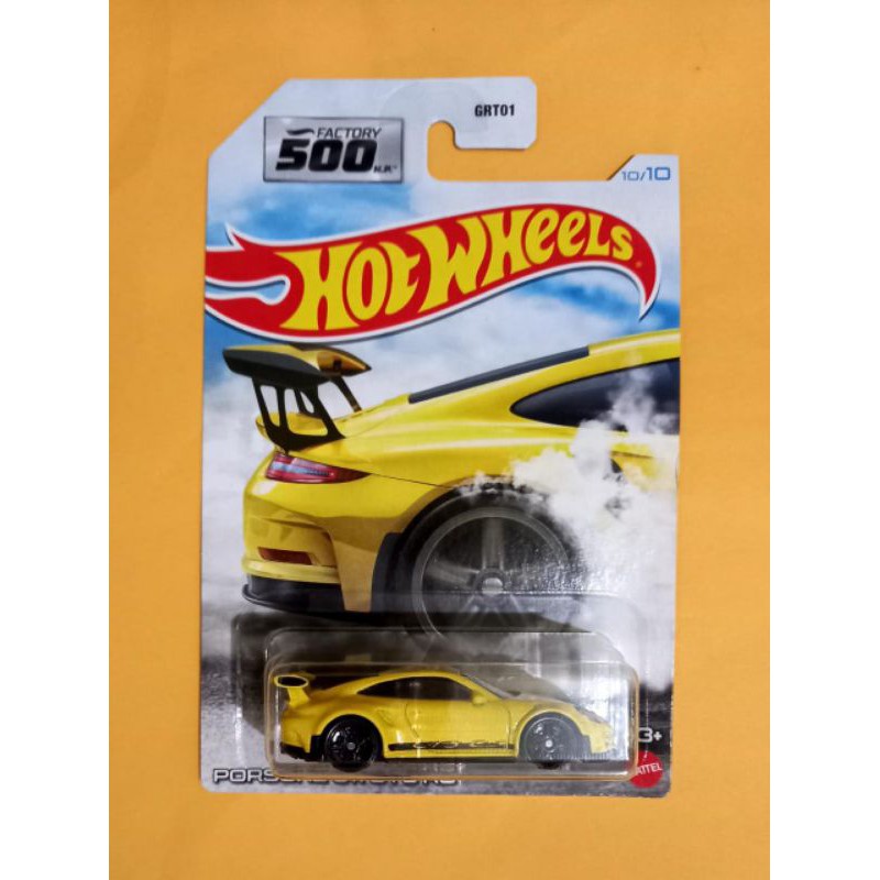 Hot Wheels Factory 500 HP Porsche 911 GT3 RS