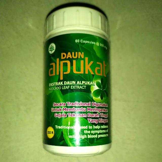 

DAUN ALPUKAT KAPSUL borobudur (60 kapsul)