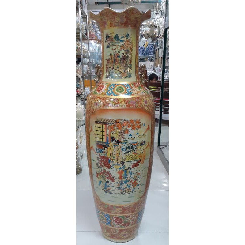 guci keramik tinggi 130 cm