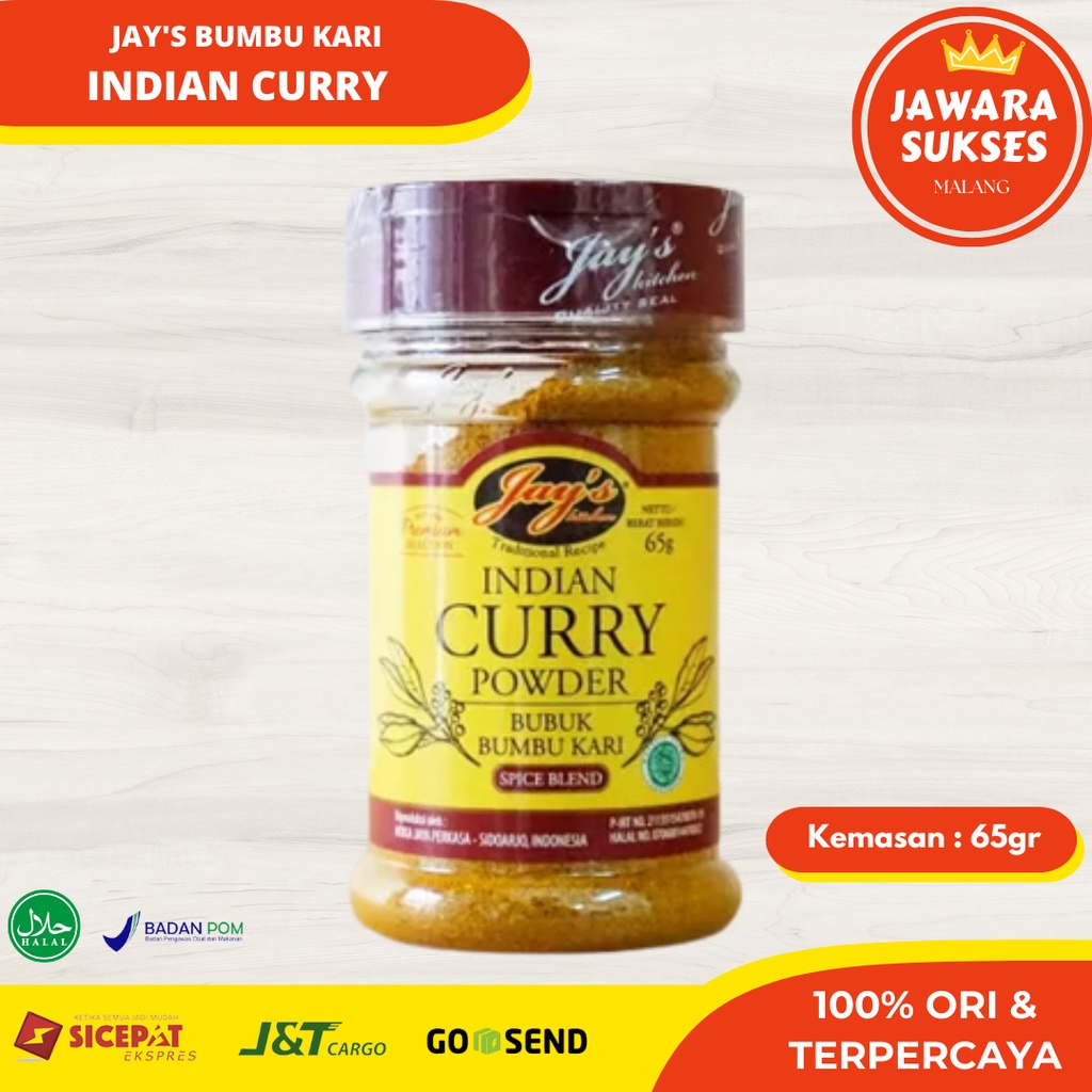 

Jay's Indian Curry Powder 65g (Bumbu Kari) Jays Kitchen