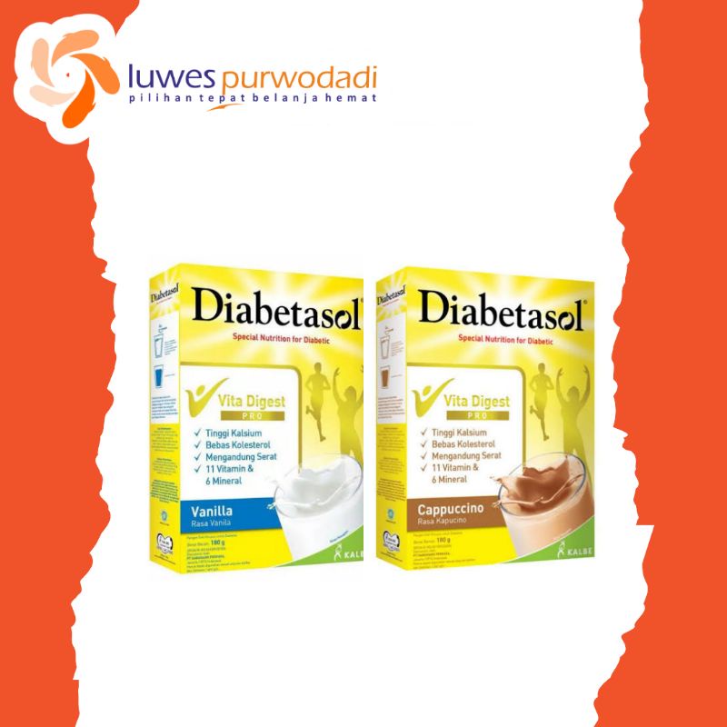 

Diabetasol Milk 180 Gram
