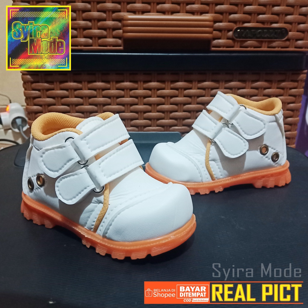 Sepatu Anak Laki-Laki / Sepatu Anak Usia 1 - 3 Tahun. Boot Ring Prepet-2