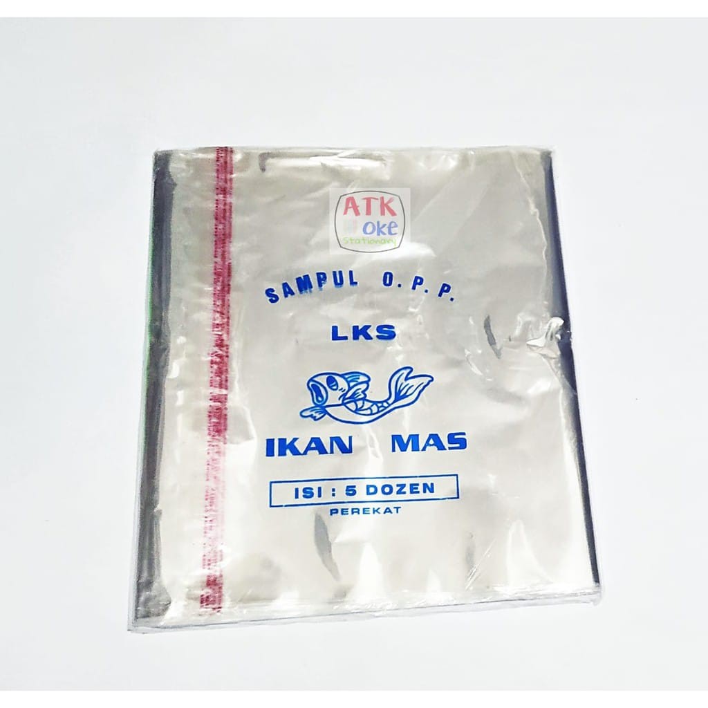 

Ikan Mas Sampul Plastik Buku LKS (60 lembar)