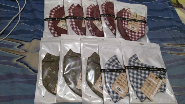 Masker Kain Aesthetic (evoo Design) Gigham Series By Arvore