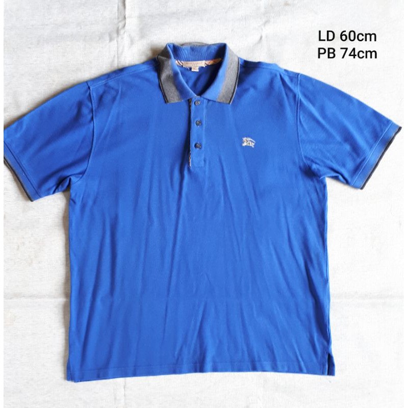 Kaos Pria Berkerah/Kaos Polo Pria/Kaos Burberry/kaos Preloved