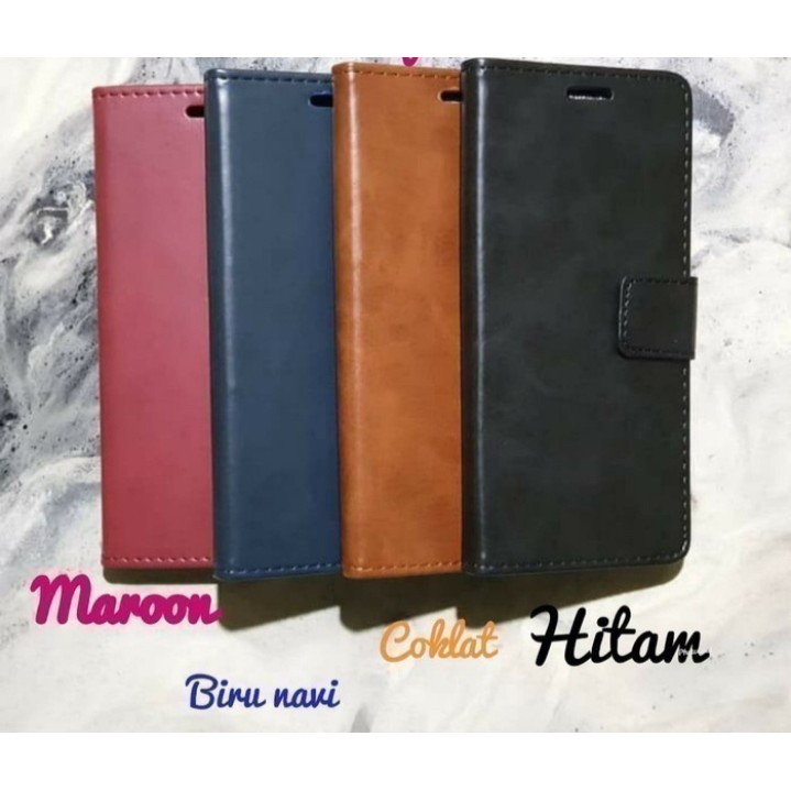 SM Galaxy Note 9 / Fe Flip case Leather Flip Cover Kulit Case Dompet