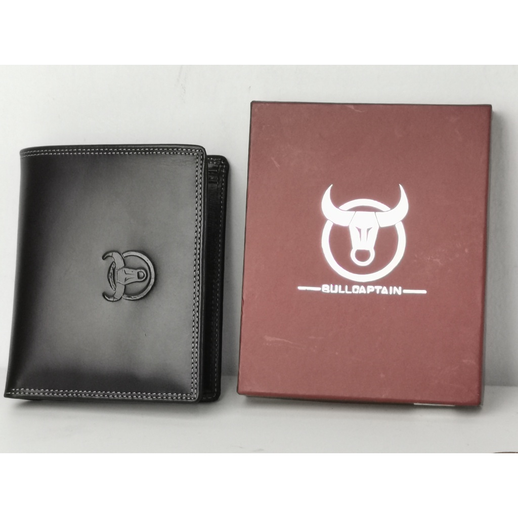 Dompet Full kulit asli PRia berdiri Bulls Pro leather Custom Free grafir nama