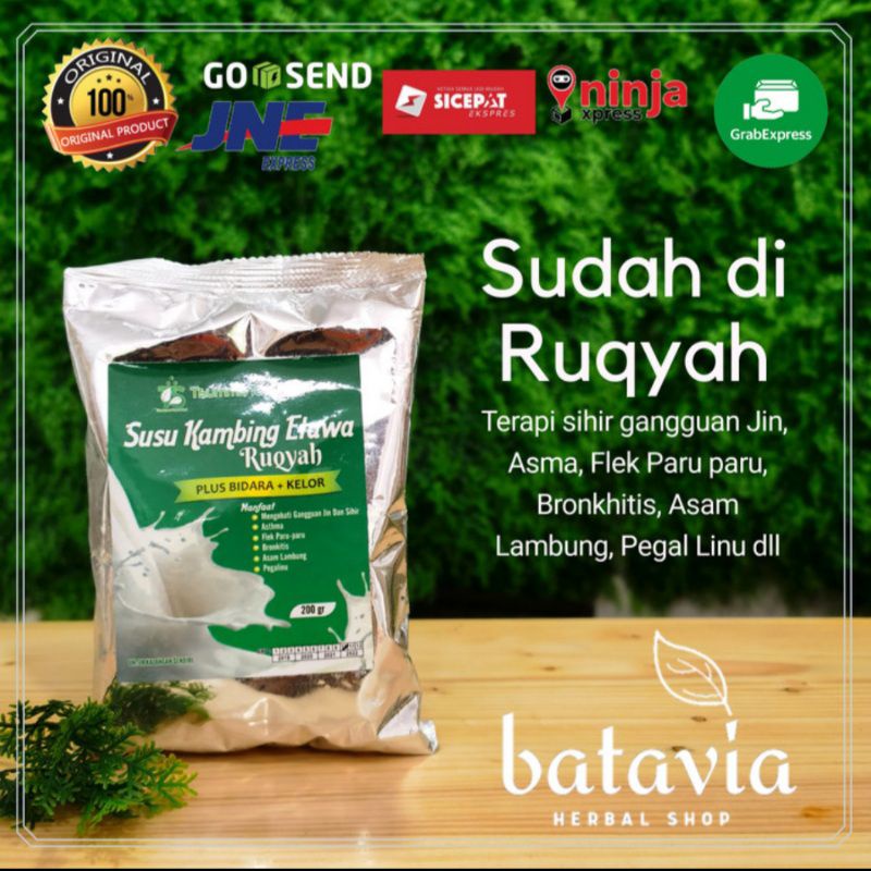 

Susu Kambing Etawa Ruqyah Plus Bidara Kelor Tsumma Tawakal