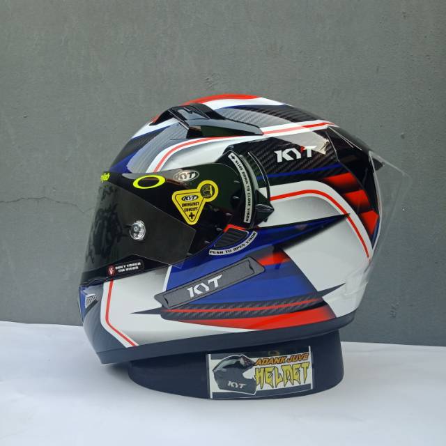 SPOILER KYT K2 RIDER 3D CLEAR