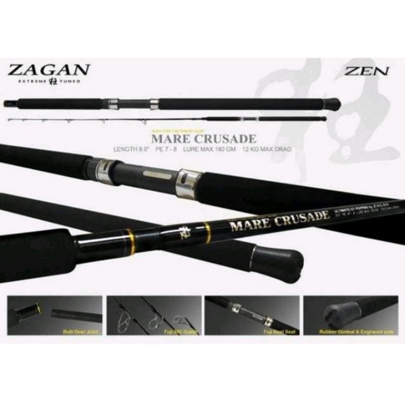 Joran Zen Zagan Mare Crusade 802 Pe 8 Popping