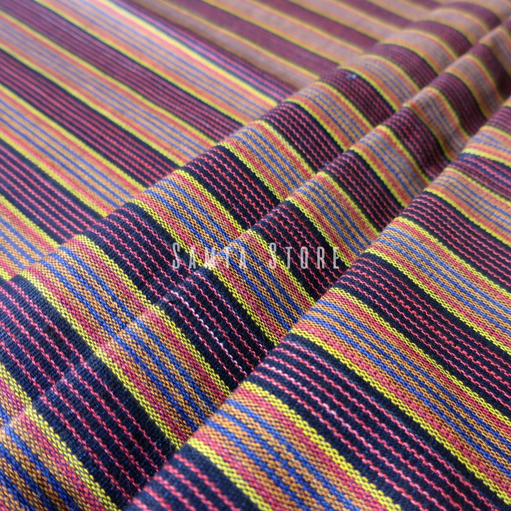 Kain Surjan Lurik Sapit Urang Merah