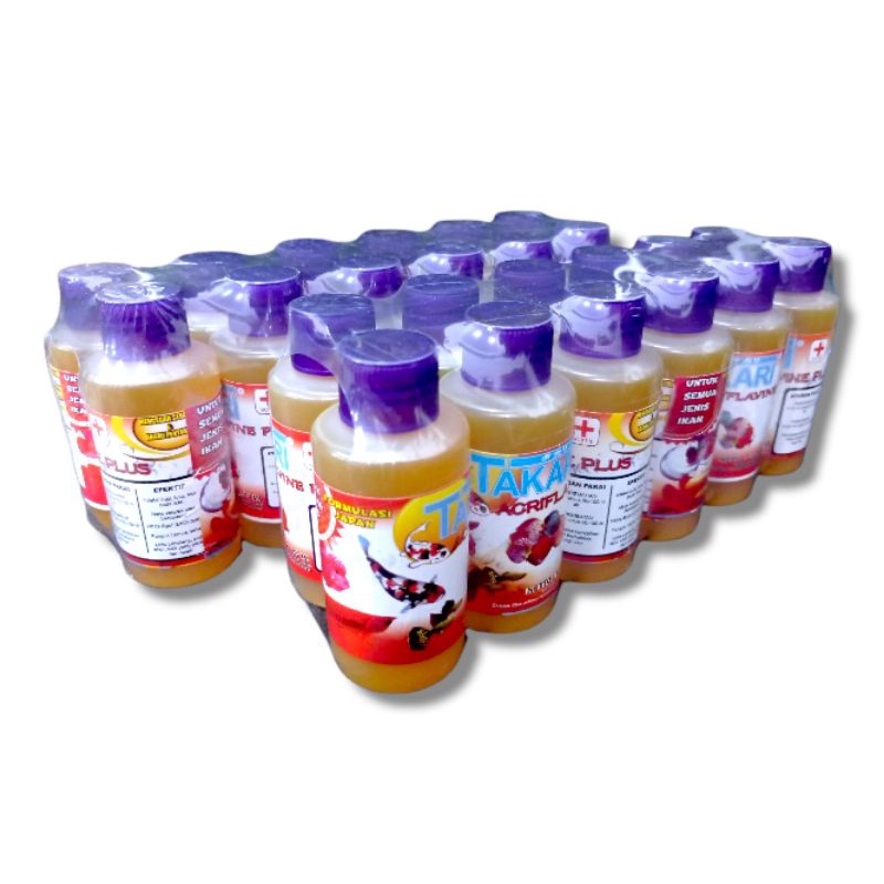 OBAT IKAN JAMUR LUKA VIVIAN/AQURA/TAKARI/KIYOSAKI/SP ACRIFLAVINE 100ml isi 12pcs