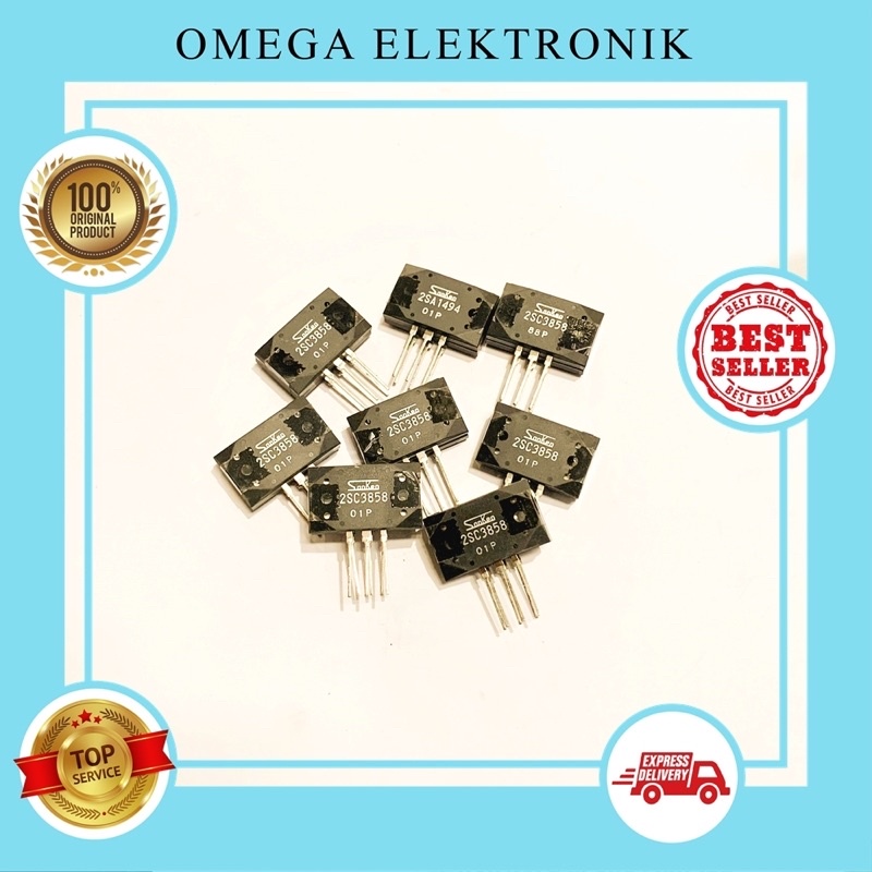 SANKEN 5DY 2SA1494 2SC3858 Original-Transistor Sanken 5Dy