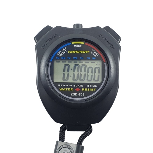 Sport Watch Timer Olahraga Taffsport Stop Watch Profesional ZSD-808 Taffware Stopwatch