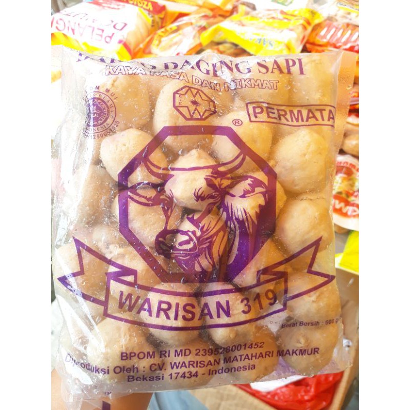 

PROMO !!! Bakso warisan isi 50