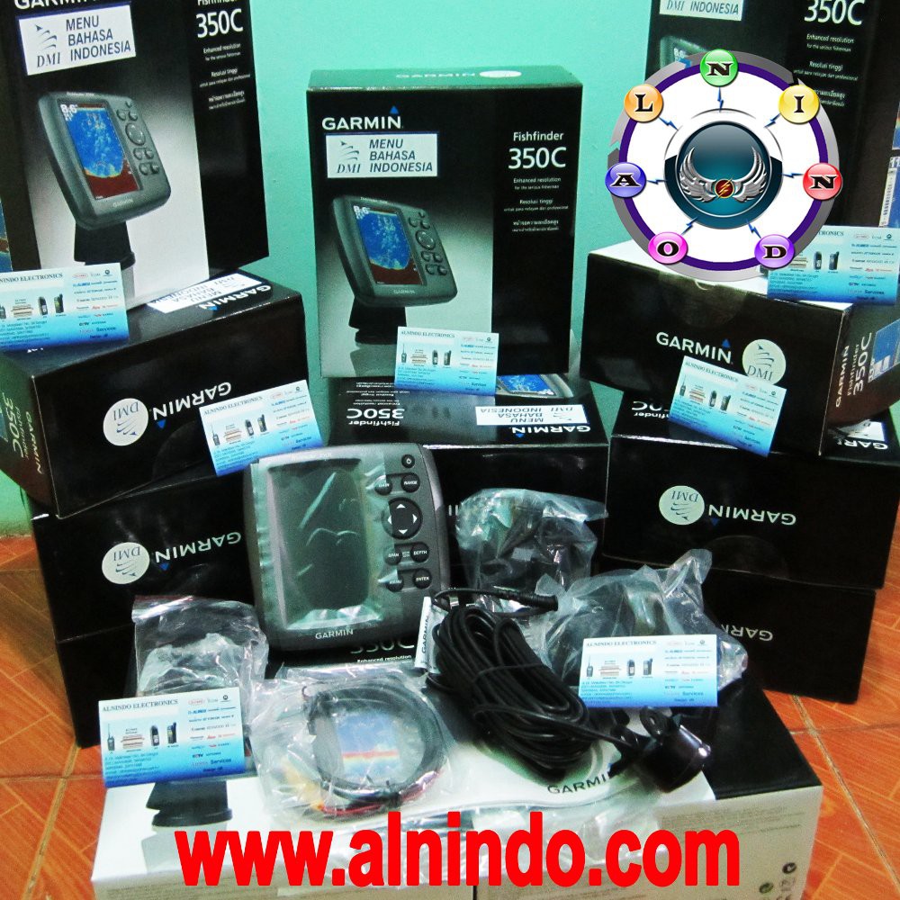 GPS FishFinder Garmin Echo 350C    Fish Finder 350 C   Radar Ikan    Harga Distributor Diskon