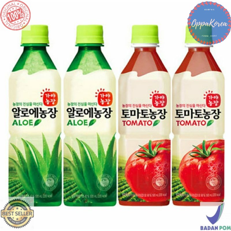 

Gaya Farm Juice Rasa Tomat dan Lidah Buaya 500 ml