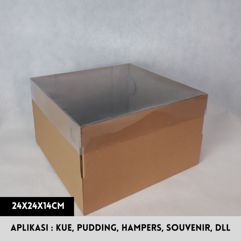 

Box Pudding Tutup Fullmika Uk. 24x24x14