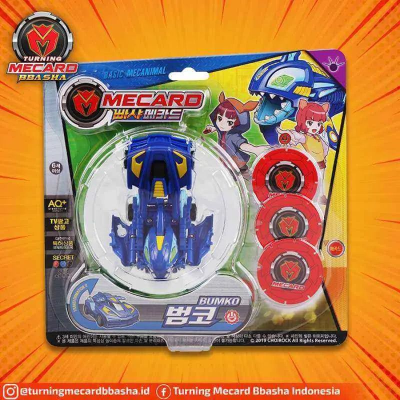 Turning Mecard Bbasha Bumko Transforming Card Robot to Car