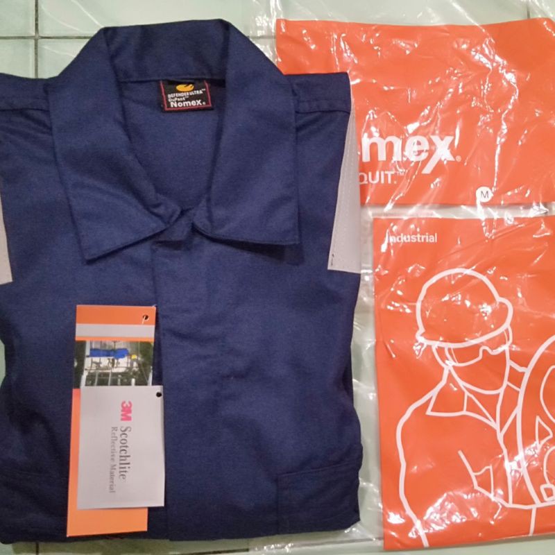 Coverall Wearpack Nomex Dupon / Fleming Anti Flame bersertifikat