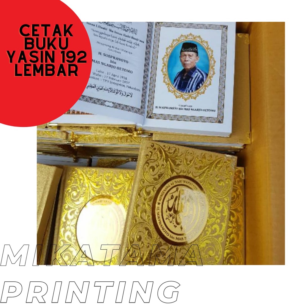 Cetak Buku Yasin Hard Cover