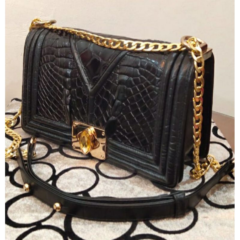 Tas Kulit Buaya Asli