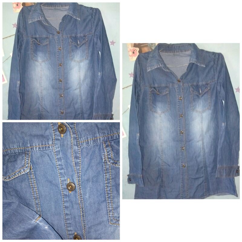 kemeja bekas murah levis navy
