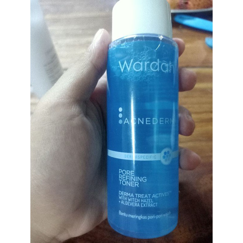 preloved wardah acnederm toner