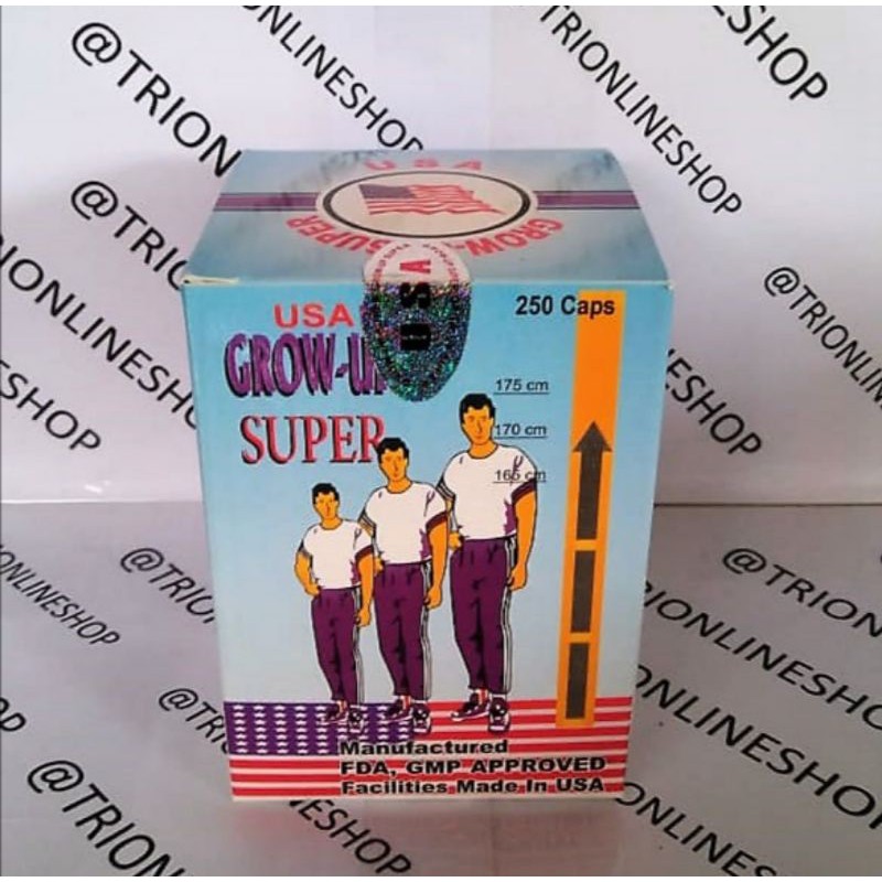 Grow Up Usa Obat Peninggi Badan Asli Super Cepat