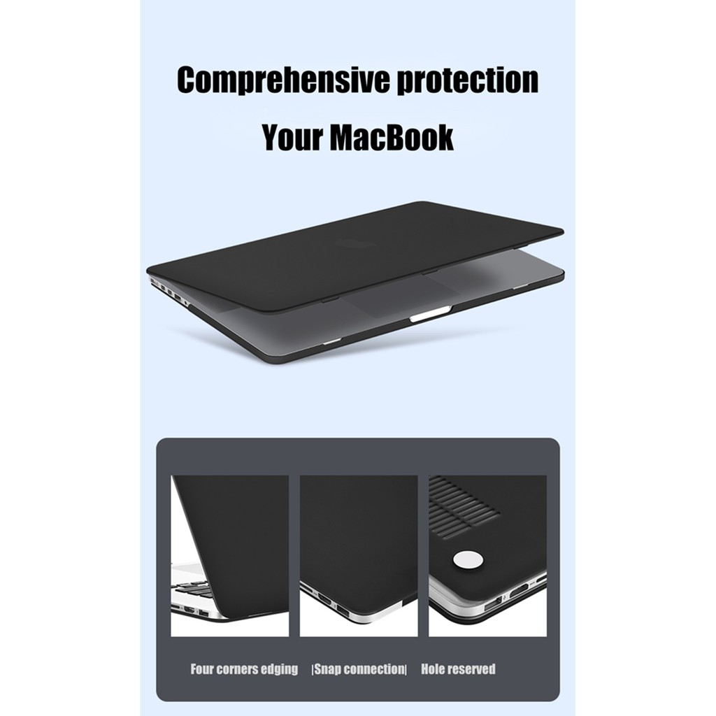 【Beli dua diskon 20%】 goojodoq For Macbook case Pro 13 Air 13 A2289 A2251 A2338 casing For macbook A2337 A2179  Dengan pelindung layar