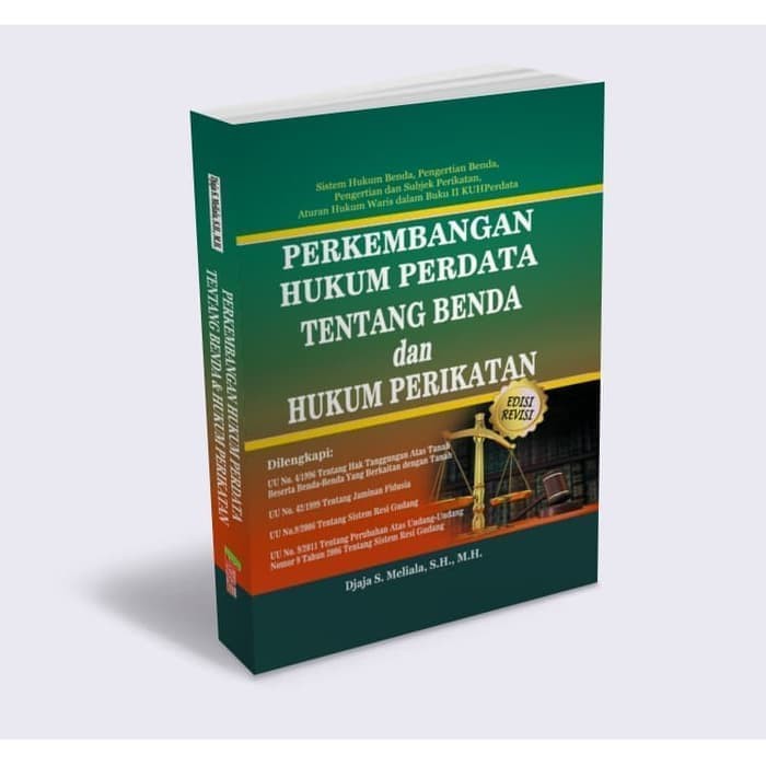

Buku Perkembangan Hukum Perdata Ttg Benda Dan Hukum Perikatan Edisi Revisi