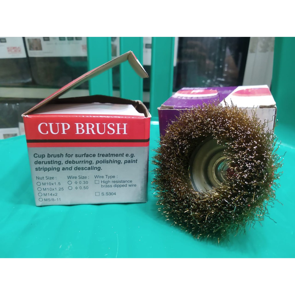 Sikat Kawat Mangkok | Sikat Kawat Gerinda | gerinda Cup Brush