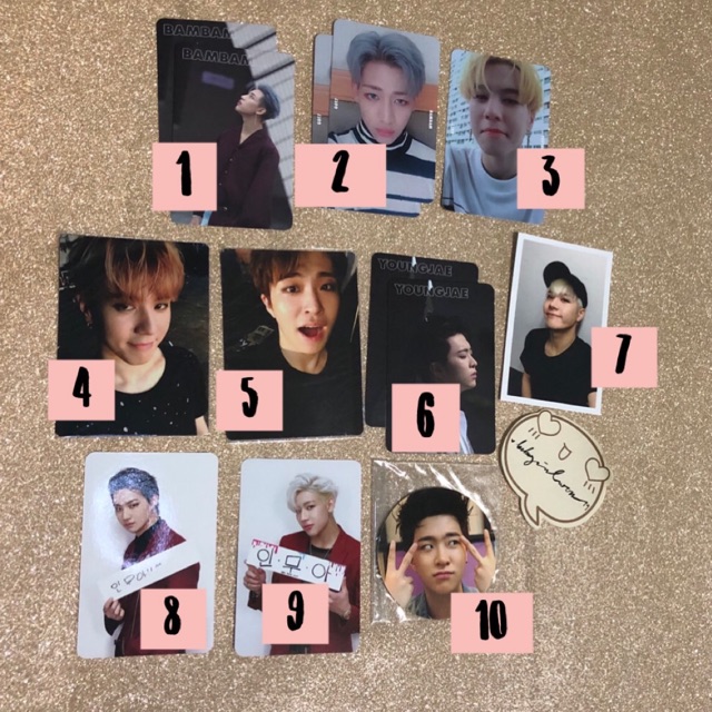 GOT7 GOT 7 Photocard