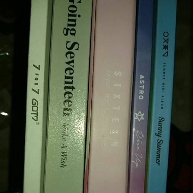 [PRELOVED] unsealed album kpop got7 album seventeen album samuel album astro album gfriend murah