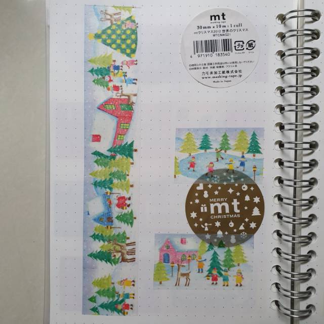 

MT washi tape sample for scrapbook and journal ( per meter )