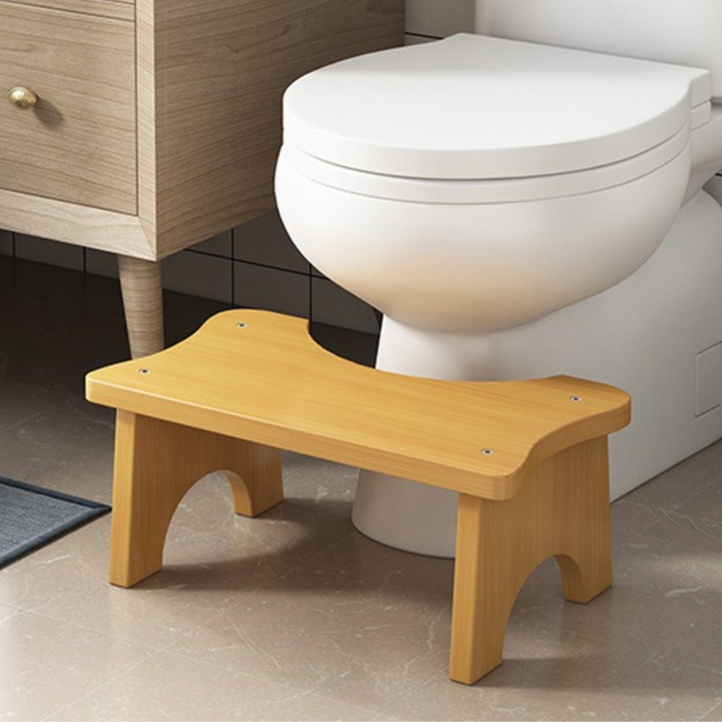 Toilet Stool Pijakan Kaki Kloset WC Duduk Bangku Sehat Foldable 7 inch / pijakan kaki untuk toilet d