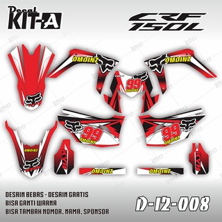 20 Koleski Terbaru Desain  Stiker  Velg Motor File 