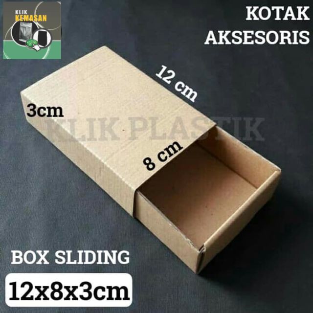 

KOTAK SLIDING 12X8X3 / TEMPAT SOUVENIR / KARDUS HP BOX KOTAK HP KADO