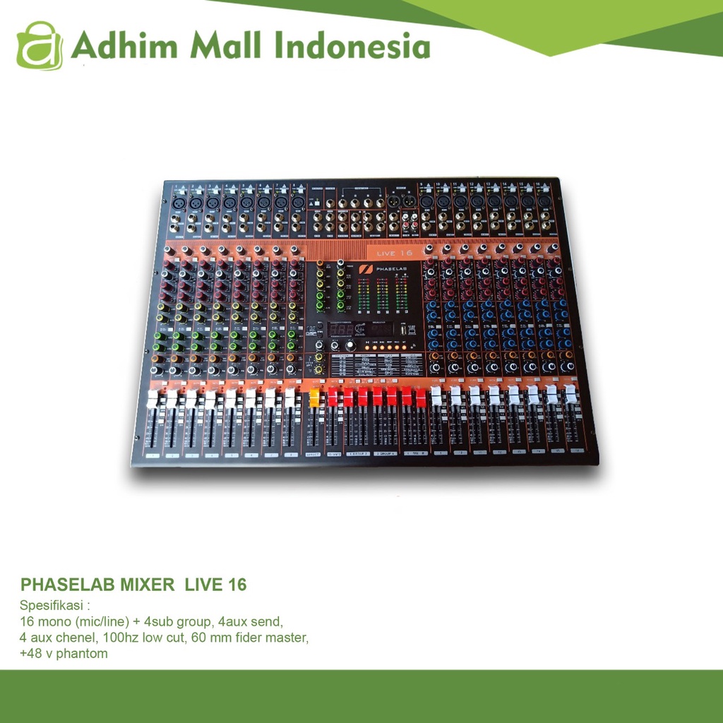 PHASELAB MIXER LIVE 16