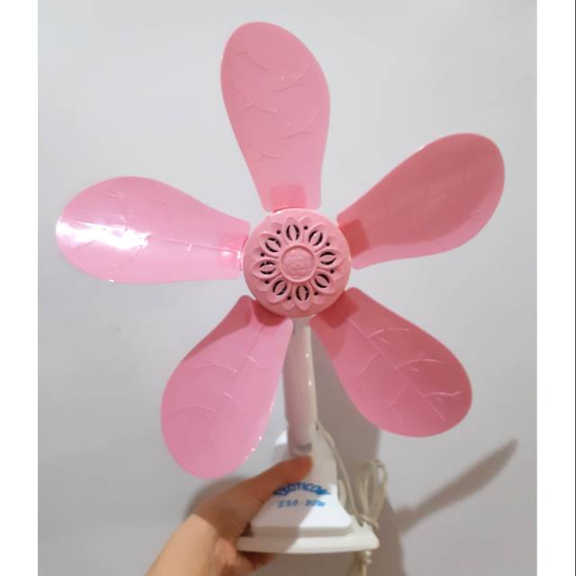Paling Kencang ini....Kipas Angin Jepit 30 Watt Kipas Jepit 5 baling baling EXOTICON baling daun